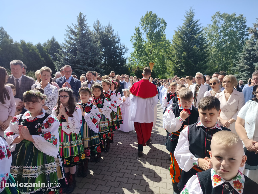Pierwsza Komunia Święta w kościele na Korabce