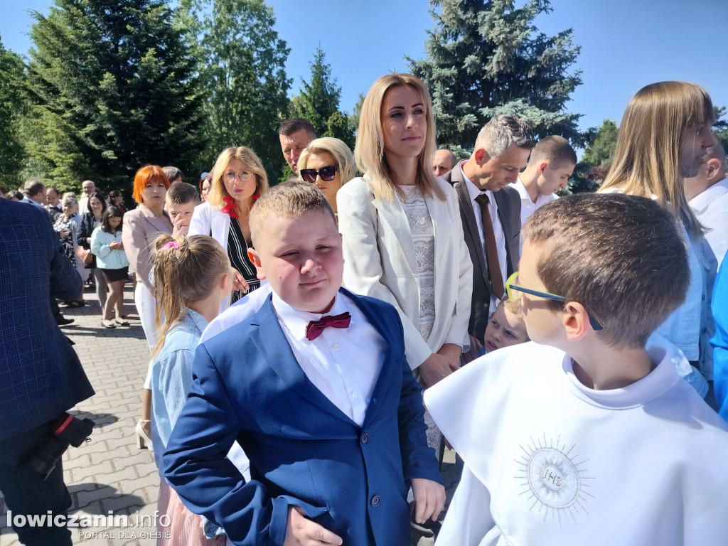 Pierwsza Komunia Święta w kościele na Korabce