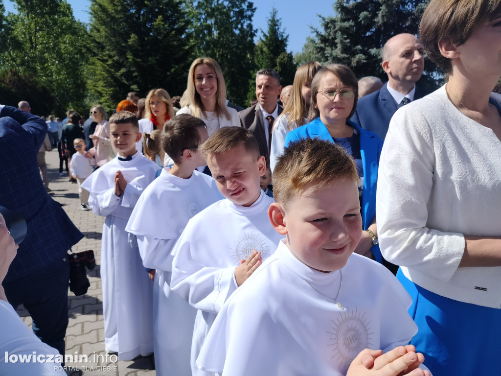 Pierwsza Komunia Święta w kościele na Korabce