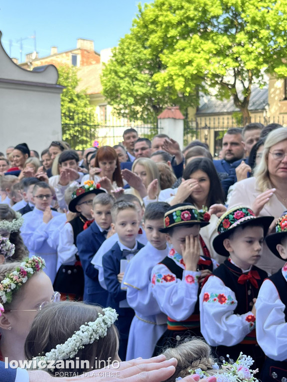 Pierwsza Komunia Święta w łowickiej Katedrze