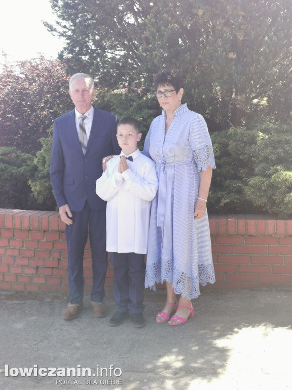Pierwsza Komunia Święta  w parafii w Zdunach