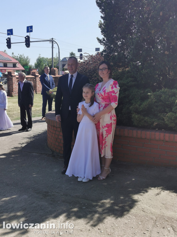 Pierwsza Komunia Święta  w parafii w Zdunach