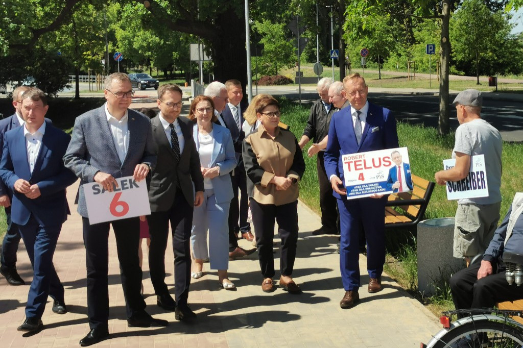 Beata Szydło w w Łowiczu