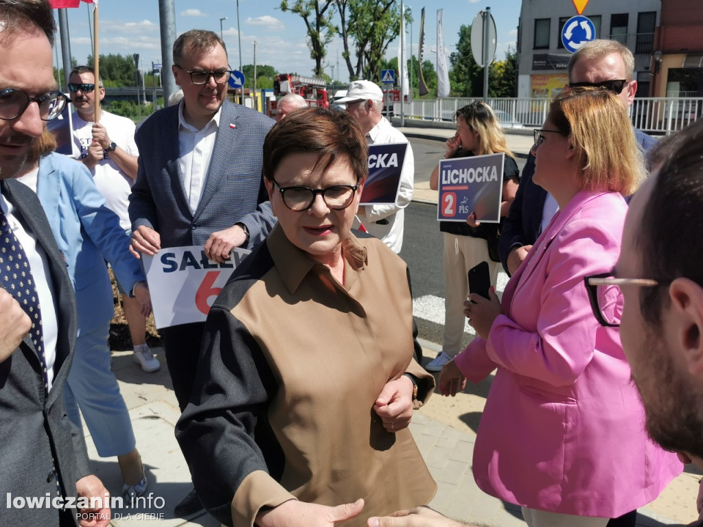 Beata Szydło w w Łowiczu