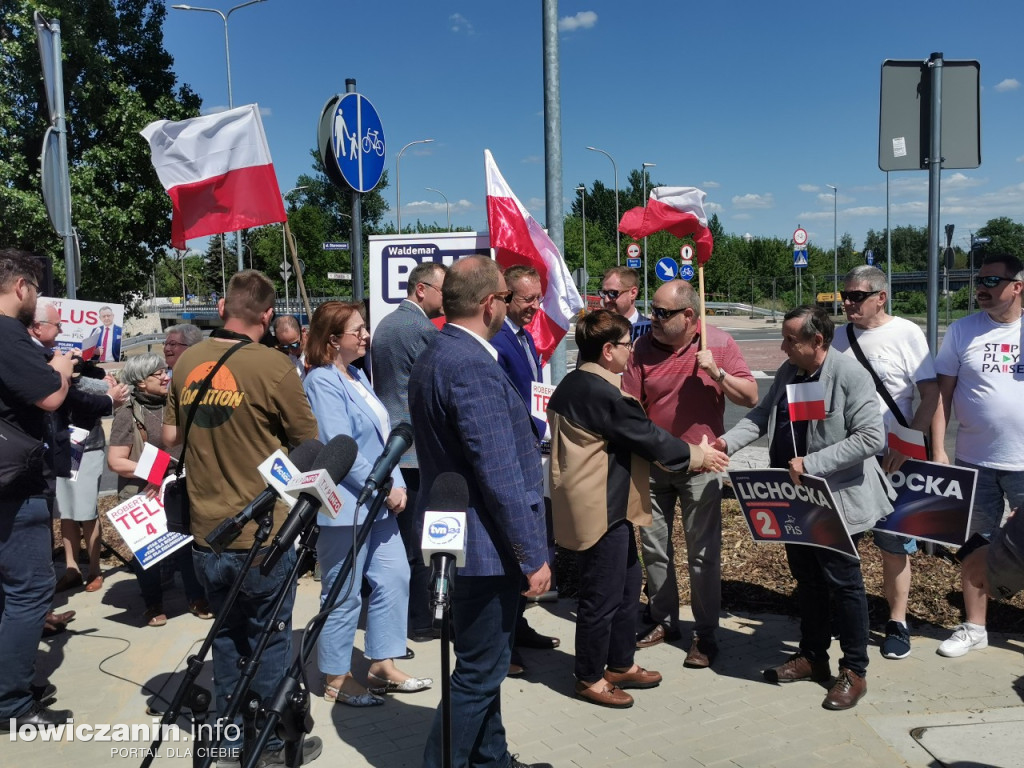 Beata Szydło w w Łowiczu