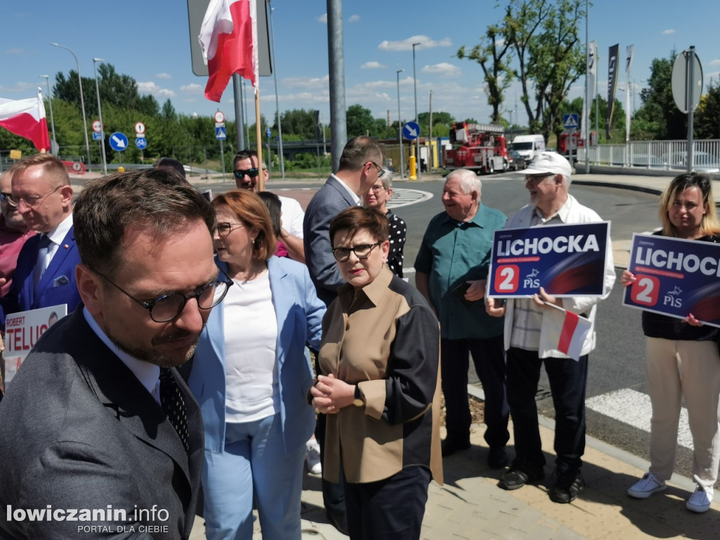 Beata Szydło w w Łowiczu