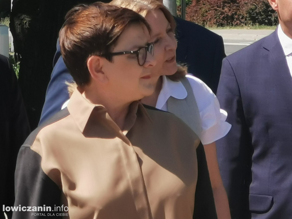 Beata Szydło w w Łowiczu