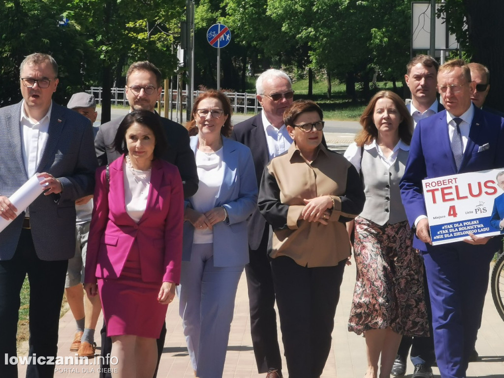 Beata Szydło w w Łowiczu