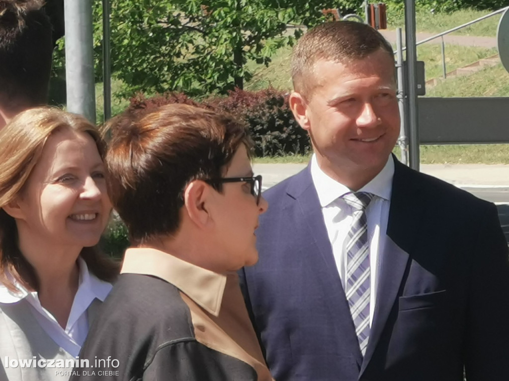 Beata Szydło w w Łowiczu