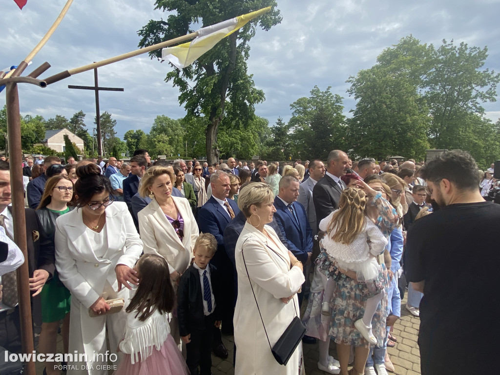 Domaniewice - uroczystość Pierwszej Komunii Świętej