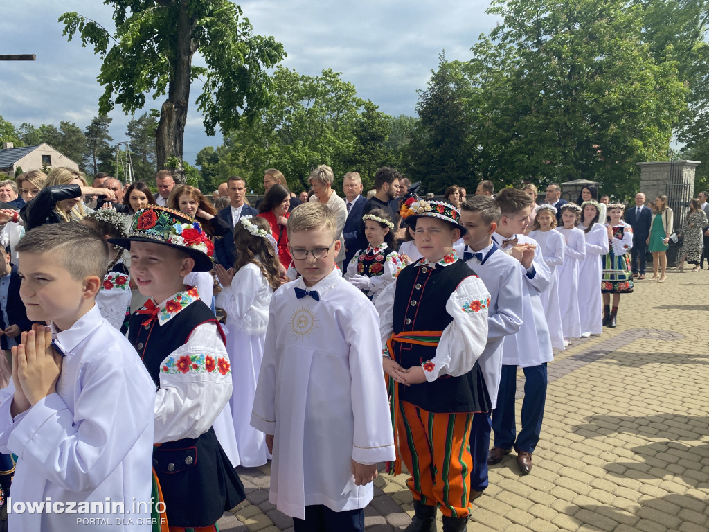 Domaniewice - uroczystość Pierwszej Komunii Świętej