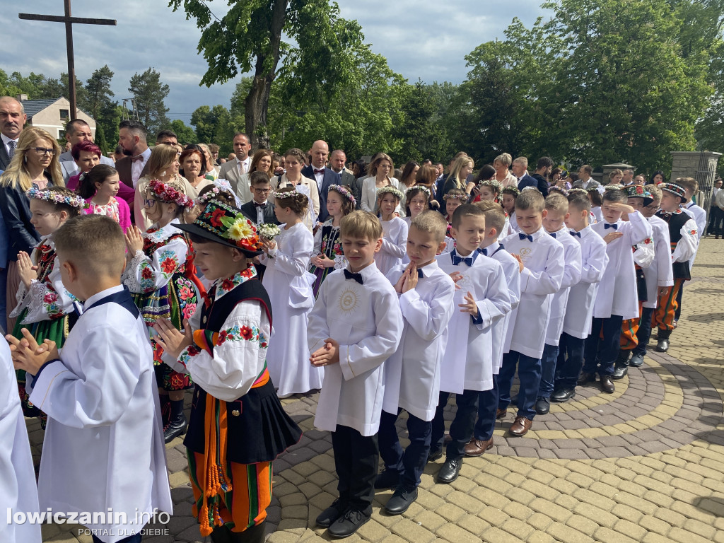 Domaniewice - uroczystość Pierwszej Komunii Świętej