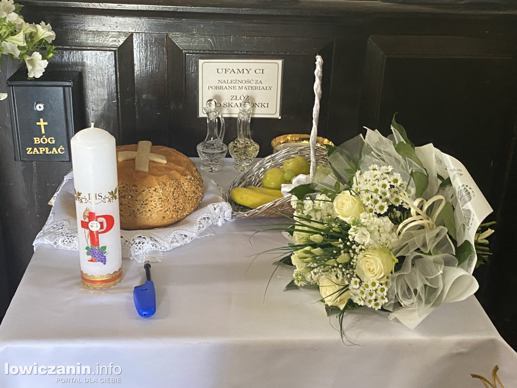 Domaniewice - uroczystość Pierwszej Komunii Świętej