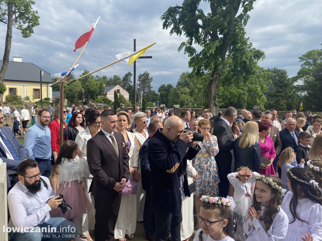Domaniewice - uroczystość Pierwszej Komunii Świętej