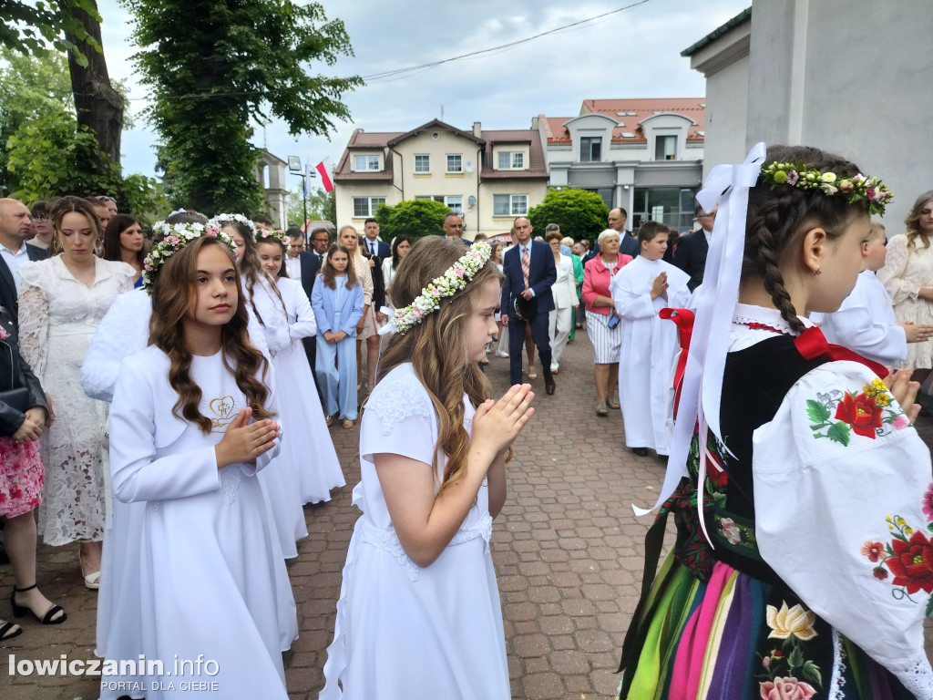 Pierwsza Komunia Święta w parafii Św. Ducha w Łowiczu