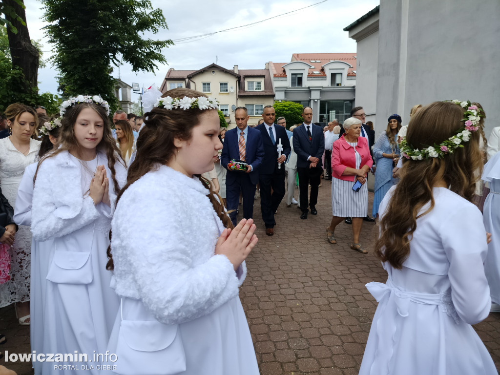 Pierwsza Komunia Święta w parafii Św. Ducha w Łowiczu