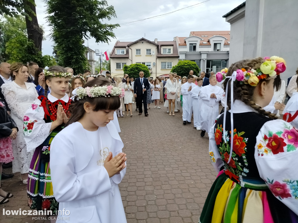 Pierwsza Komunia Święta w parafii Św. Ducha w Łowiczu