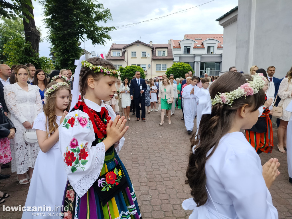 Pierwsza Komunia Święta w parafii Św. Ducha w Łowiczu