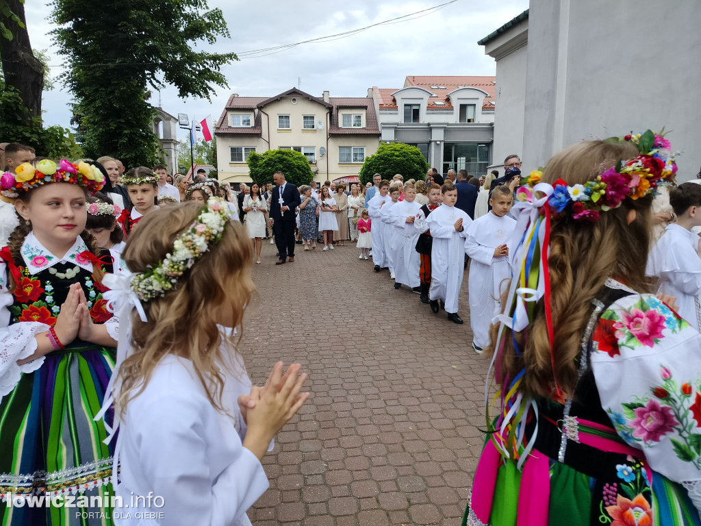 Pierwsza Komunia Święta w parafii Św. Ducha w Łowiczu