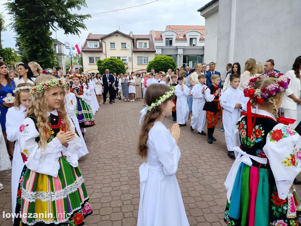 Pierwsza Komunia Święta w parafii Św. Ducha w Łowiczu