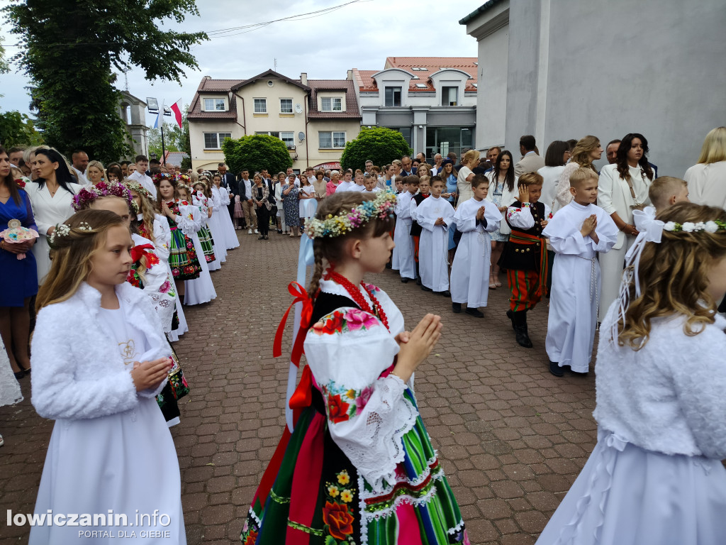 Pierwsza Komunia Święta w parafii Św. Ducha w Łowiczu