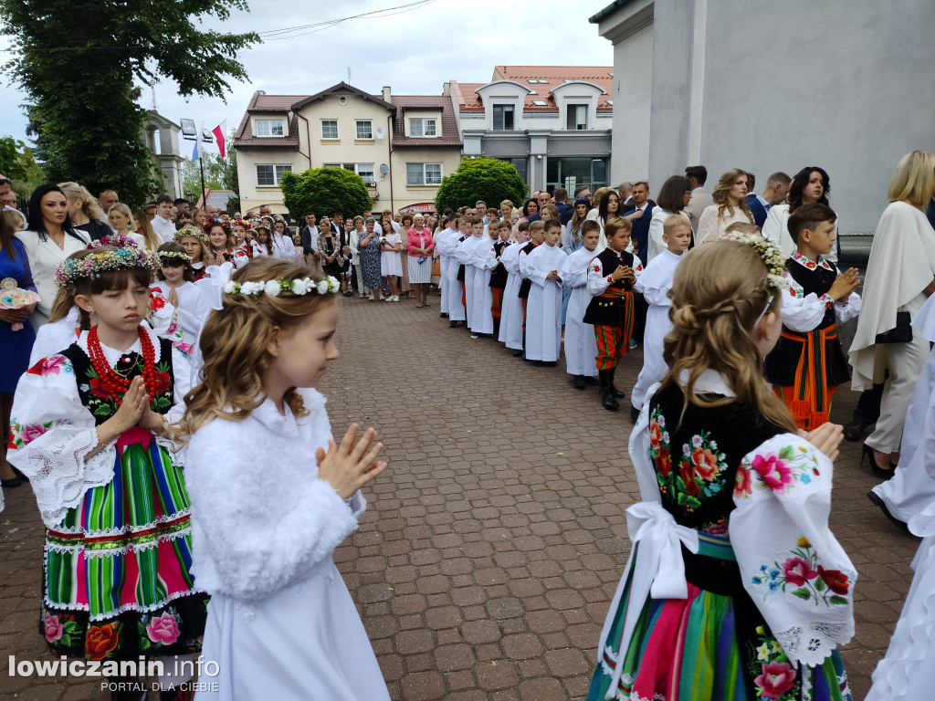 Pierwsza Komunia Święta w parafii Św. Ducha w Łowiczu