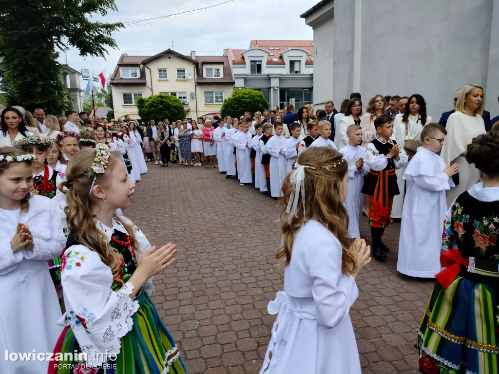 Pierwsza Komunia Święta w parafii Św. Ducha w Łowiczu