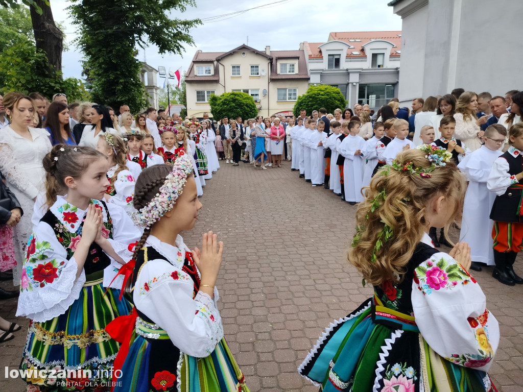 Pierwsza Komunia Święta w parafii Św. Ducha w Łowiczu