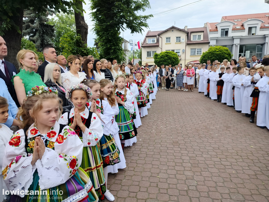 Pierwsza Komunia Święta w parafii Św. Ducha w Łowiczu