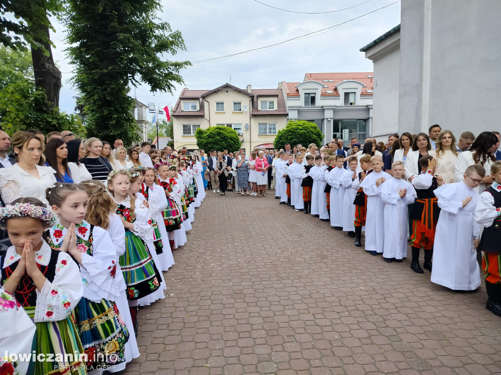 Pierwsza Komunia Święta w parafii Św. Ducha w Łowiczu
