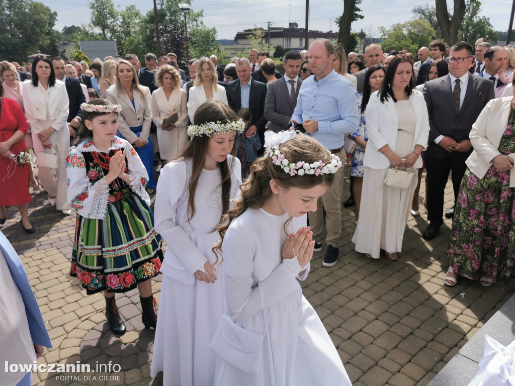 Domaniewice - uroczystość Pierwszej Komunii Świętej