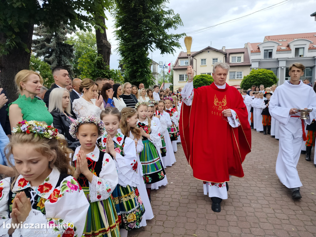 Pierwsza Komunia Święta w parafii Św. Ducha w Łowiczu