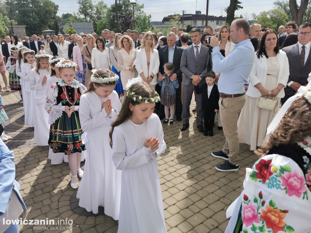 Domaniewice - uroczystość Pierwszej Komunii Świętej