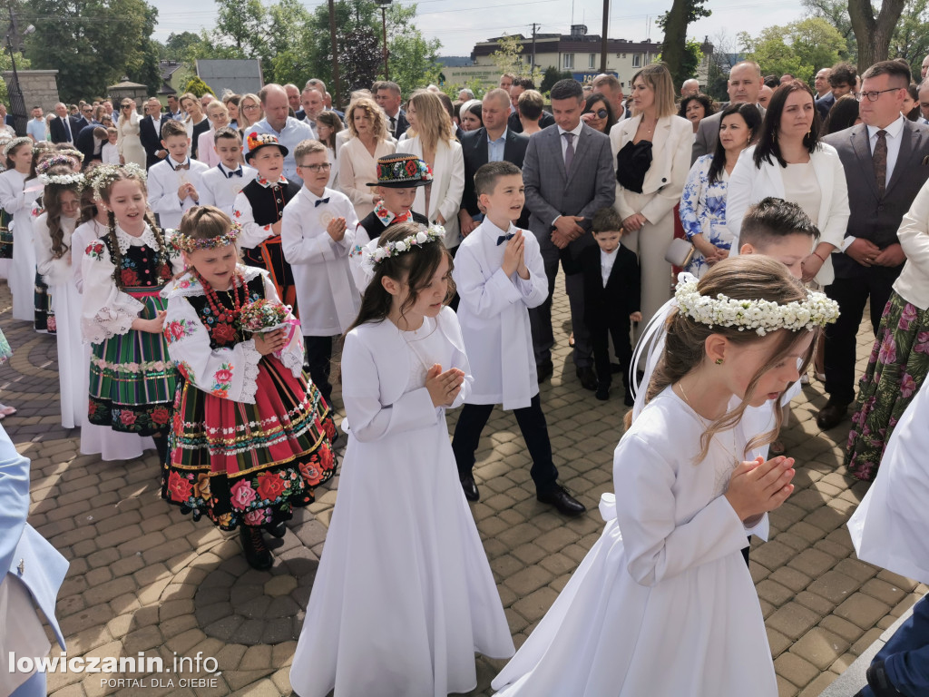 Domaniewice - uroczystość Pierwszej Komunii Świętej
