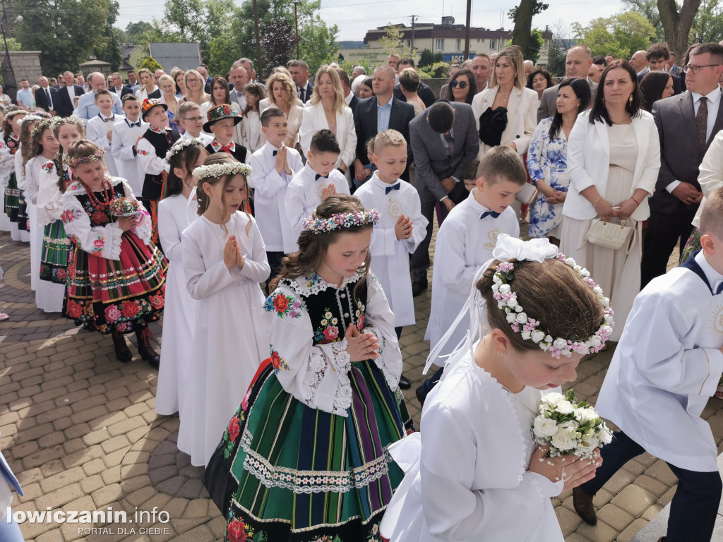 Domaniewice - uroczystość Pierwszej Komunii Świętej
