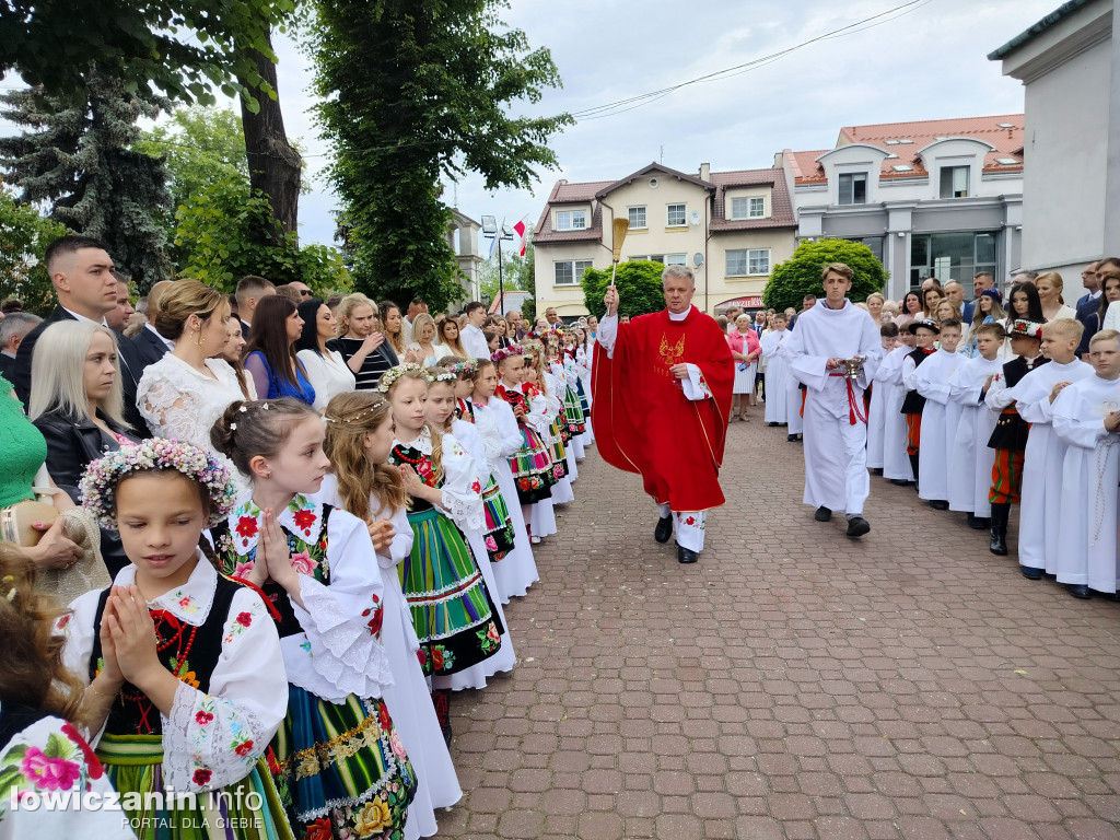 Pierwsza Komunia Święta w parafii Św. Ducha w Łowiczu