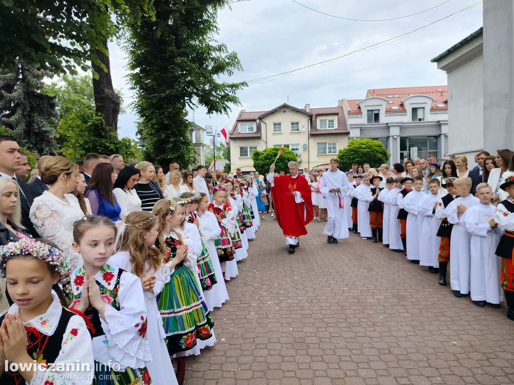 Pierwsza Komunia Święta w parafii Św. Ducha w Łowiczu