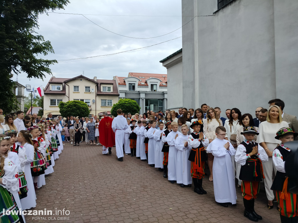 Pierwsza Komunia Święta w parafii Św. Ducha w Łowiczu