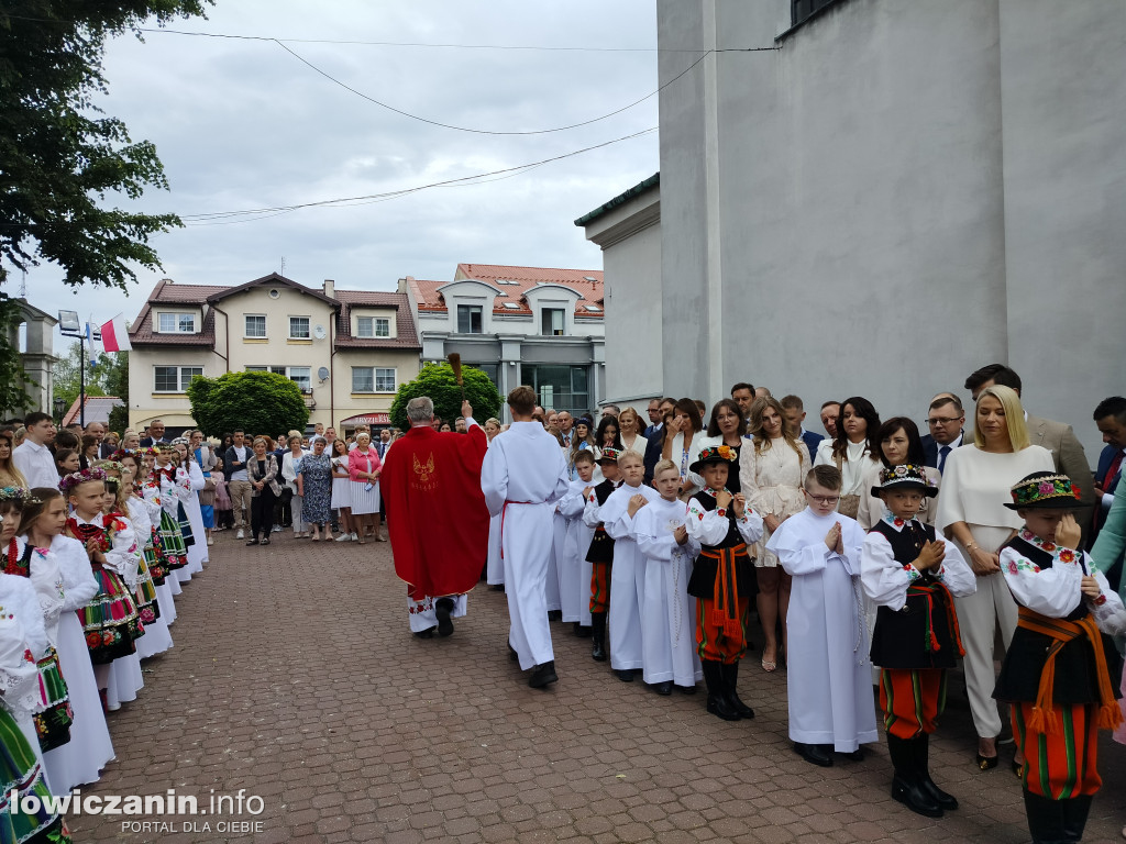 Pierwsza Komunia Święta w parafii Św. Ducha w Łowiczu