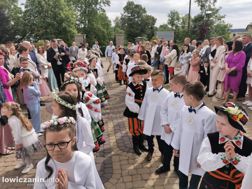 Domaniewice - uroczystość Pierwszej Komunii Świętej