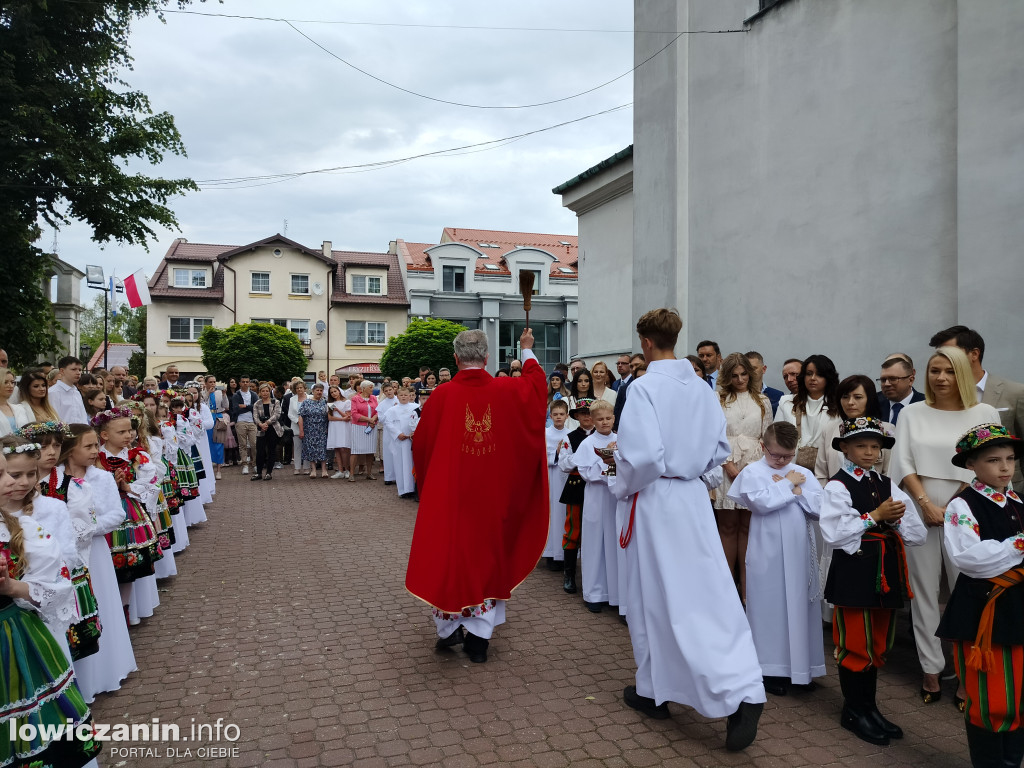 Pierwsza Komunia Święta w parafii Św. Ducha w Łowiczu