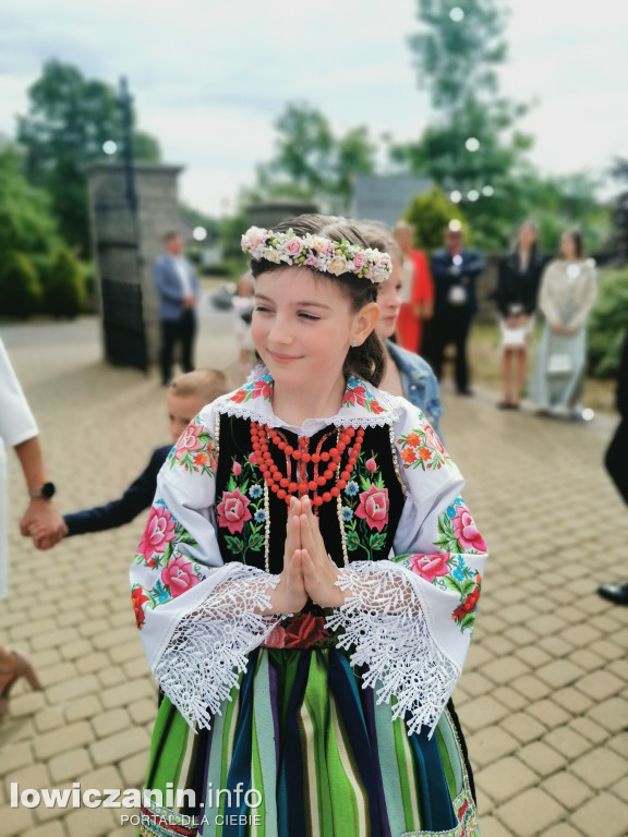 Domaniewice - uroczystość Pierwszej Komunii Świętej