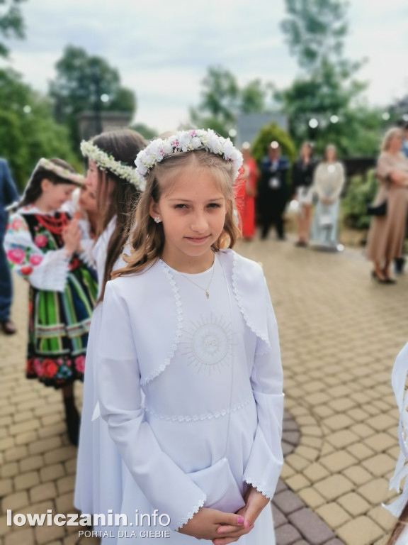 Domaniewice - uroczystość Pierwszej Komunii Świętej