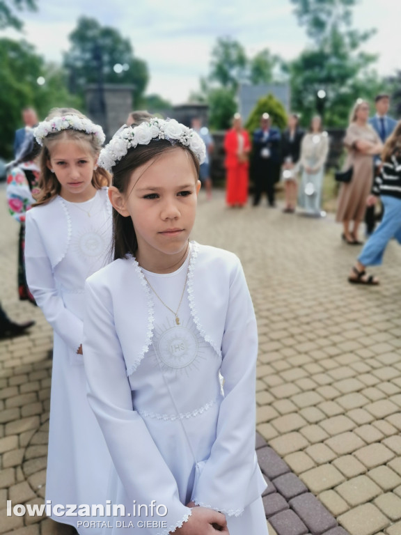 Domaniewice - uroczystość Pierwszej Komunii Świętej