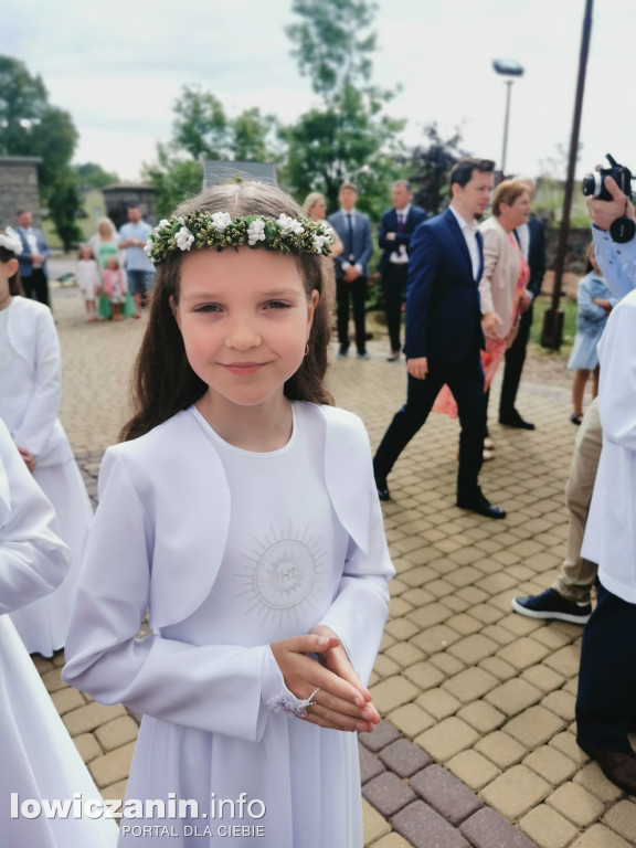 Domaniewice - uroczystość Pierwszej Komunii Świętej