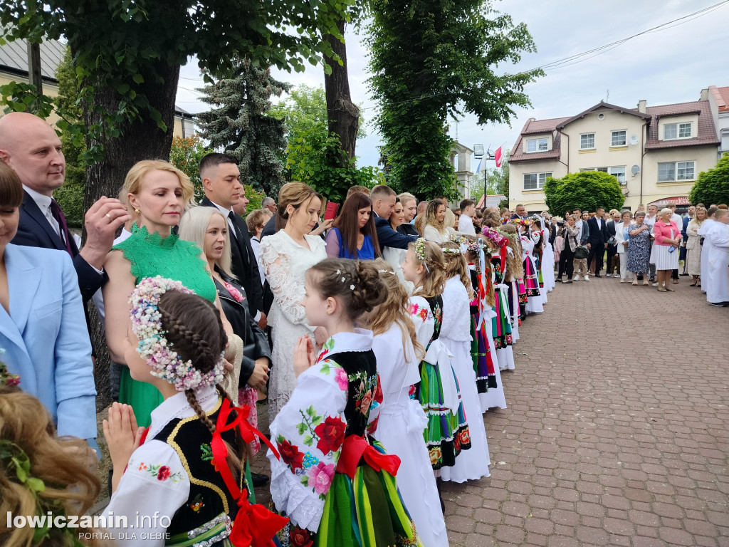 Pierwsza Komunia Święta w parafii Św. Ducha w Łowiczu