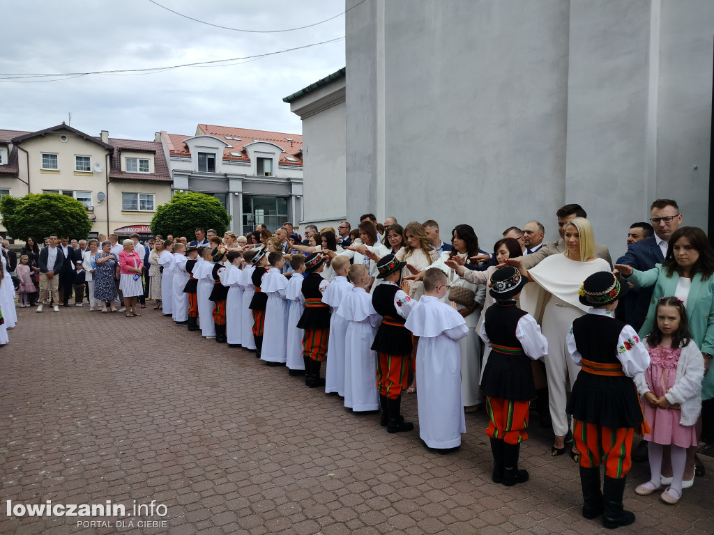 Pierwsza Komunia Święta w parafii Św. Ducha w Łowiczu