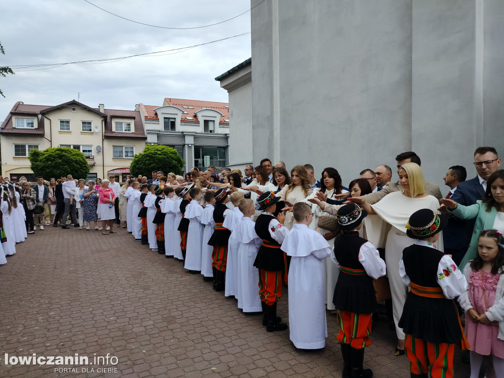 Pierwsza Komunia Święta w parafii Św. Ducha w Łowiczu