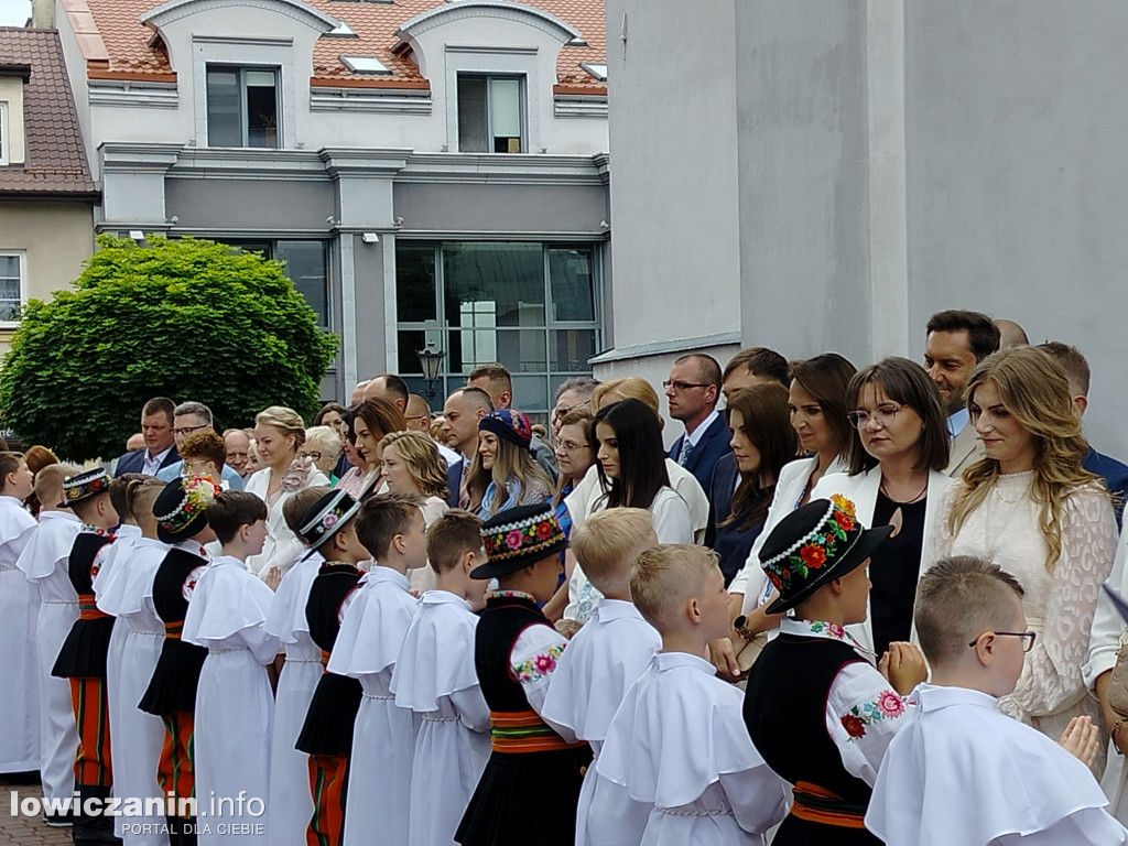 Pierwsza Komunia Święta w parafii Św. Ducha w Łowiczu