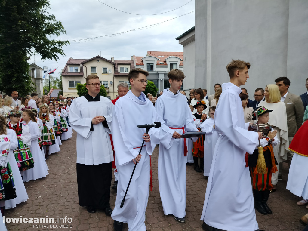 Pierwsza Komunia Święta w parafii Św. Ducha w Łowiczu